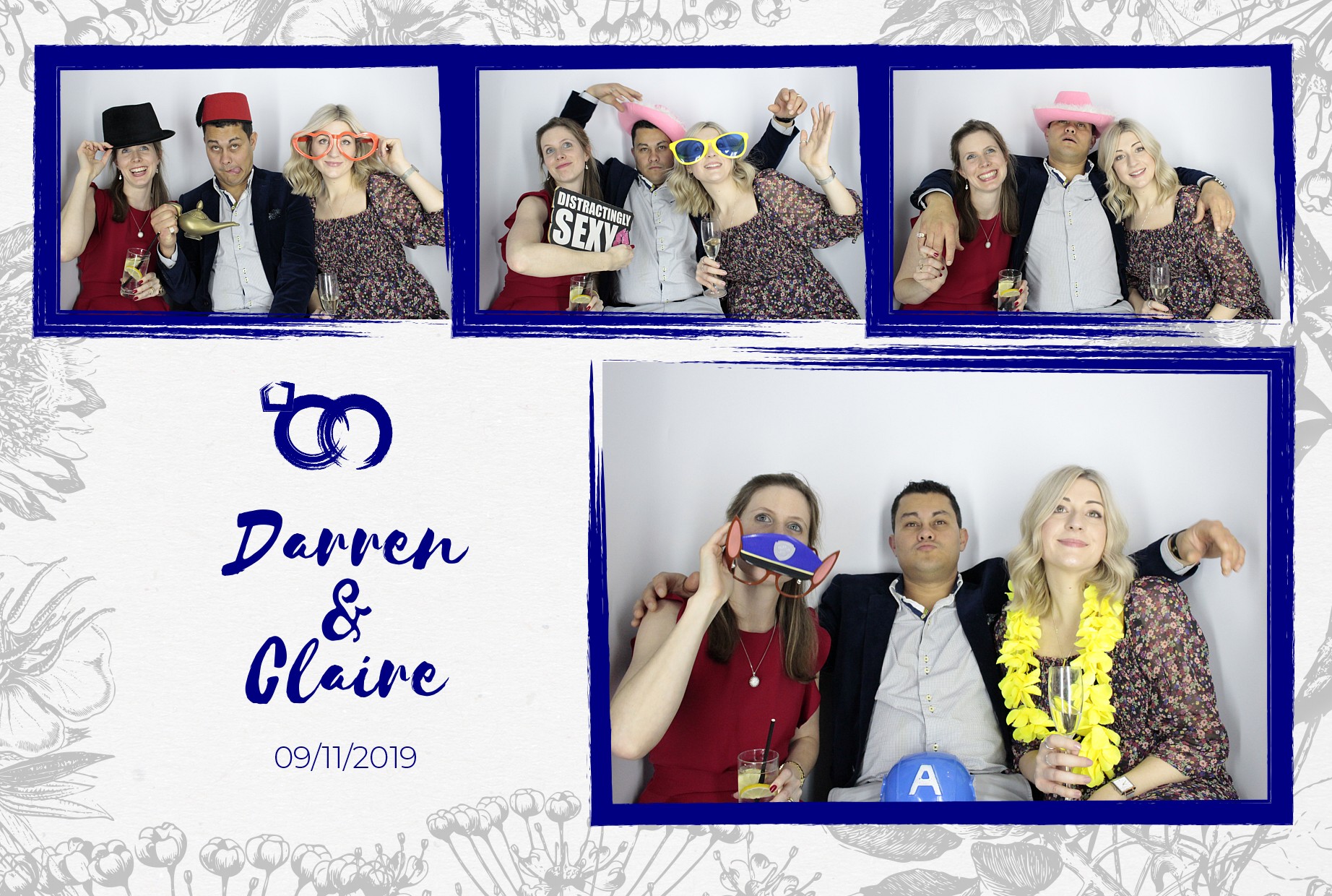Darren and Claire’s Wedding  | View more photos from the event at gallery.myphotoboothexperience.co.uk/u/MyPhotoBoothExperienceLtd/Darren-and-Claire’s-Wedding